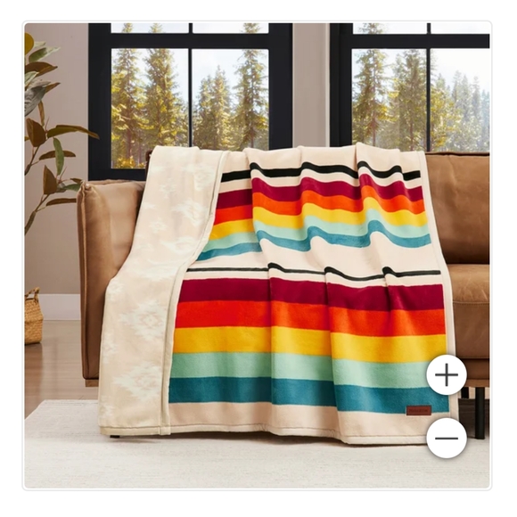 Pendleton Reversible Plush Throw